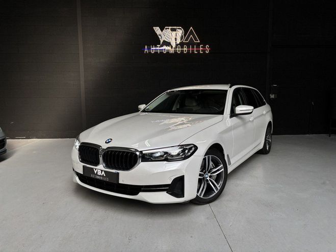 BMW Serie 5 Touring (7) 530d xDrive 286ch Business D Blanc de 2021