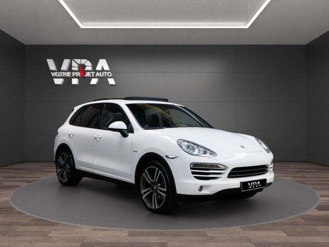 Porsche Cayenne 3.0 D 245ch  Tiptronic S Toit panoramiq Blanc de 2012