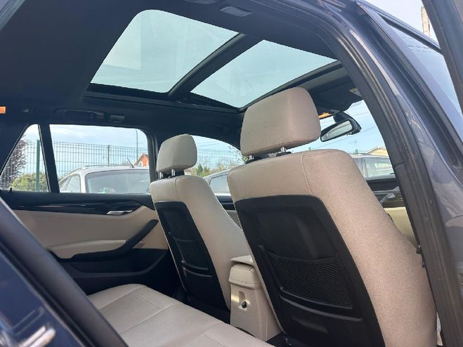 BMW X1 X1 sDrive 20i 184 ch Executive BVA Gris bleu metallis de 2012
