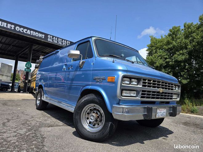 Chevrolet Chevy Van G30 5.7 V8 tl Bleu de 1995