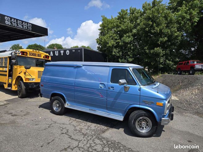 Chevrolet Chevy Van G30 5.7 V8 tl Bleu de 1995