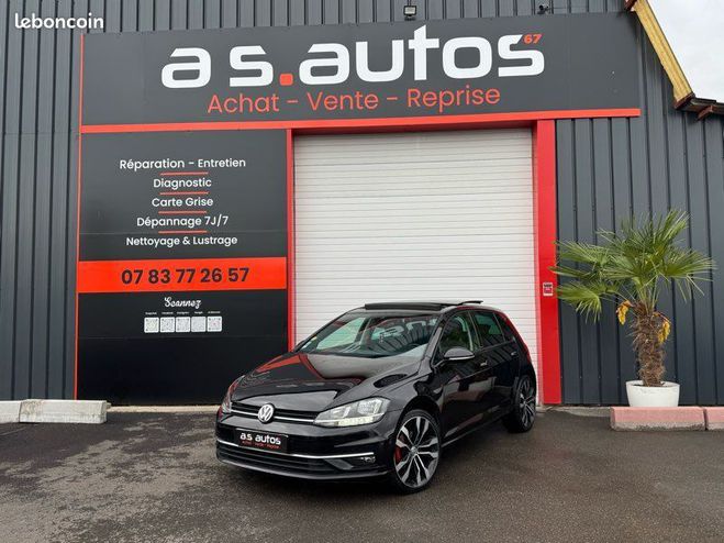 Volkswagen Golf 7 phase 2 IQ.DRIVE 1.6 TDI 115 cv Cockpi Noir de 2019