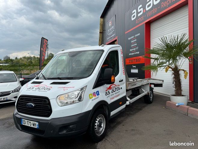 Ford Transit 2T 2.2 TDCI 125cv L2 dpanneuse porte vo Blanc de 2016