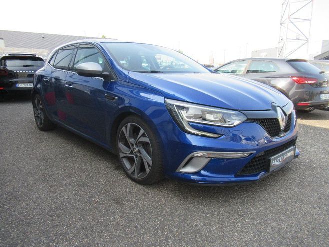 Renault Megane IV Berline dCi 165 Energy EDC GT Bleu de 2018