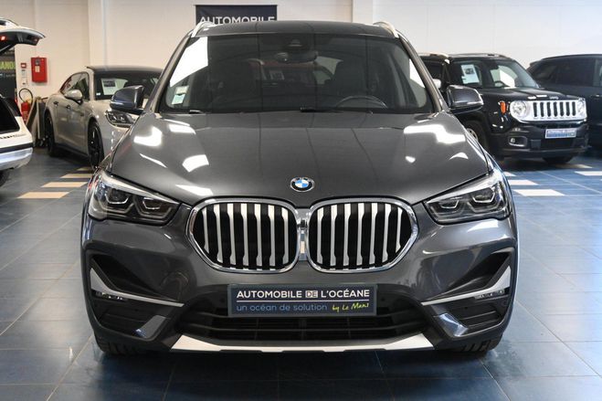 BMW X1 F48 LCI sDrive 18d 150 ch BVA8 xLine Gris de 2019