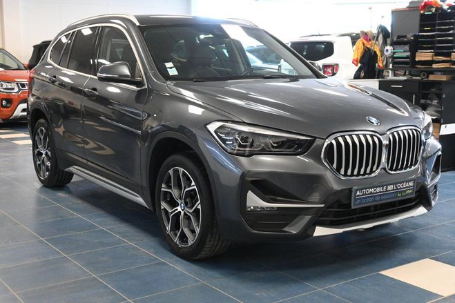 BMW X1 F48 LCI sDrive 18d 150 ch BVA8 xLine Gris de 2019