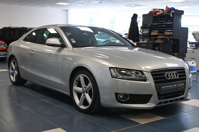 Audi A5 2.7 V6 TDI 190 S Line Multitronic A Gris de 2008