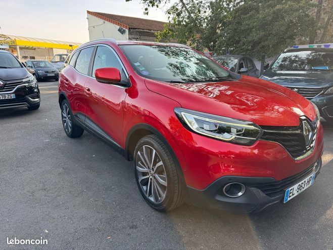 Renault Kadjar intense edc 1.2 tce 130cv garantie Rouge de 2017