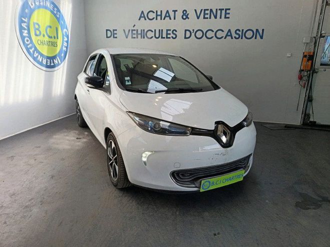 Renault Zoe INTENS CHARGE RAPIDE Q90 LOCATION BATTER Blanc de 2018