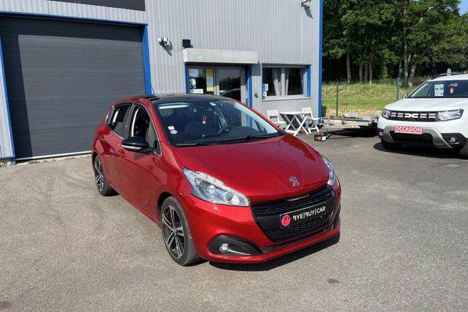 Peugeot 208 1.2i - 110ch GT Line GARANTIE 12 MOIS ROUGE CLAIR de 2019