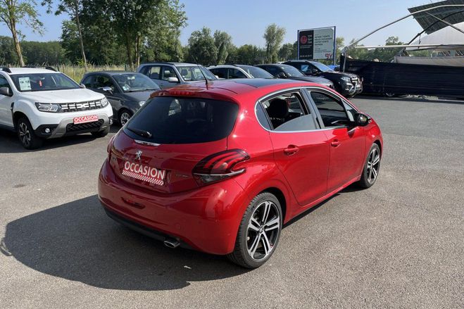 Peugeot 208 1.2i - 110ch GT Line GARANTIE 12 MOIS ROUGE CLAIR de 2019