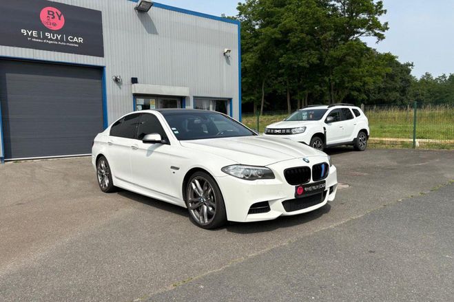BMW Serie 5 M550d xDrive M Performance BVA Sport F10 BLANC de 2013