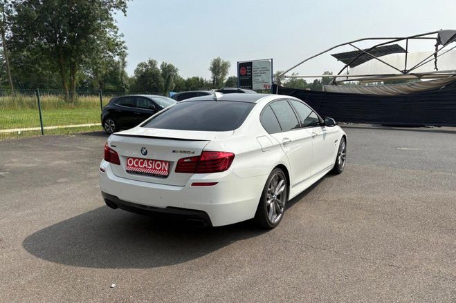 BMW Serie 5 M550d xDrive M Performance BVA Sport F10 BLANC de 2013