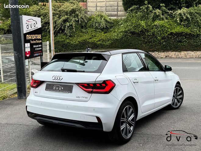 Audi A1 Sportback 30 TFSI 110 ch Advanced S Tron Blanc de 2022