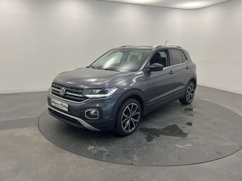  Voir détails -Volkswagen T Cross 1.0 TSI 110 Start/Stop BVM6 Style à Quimper (29)