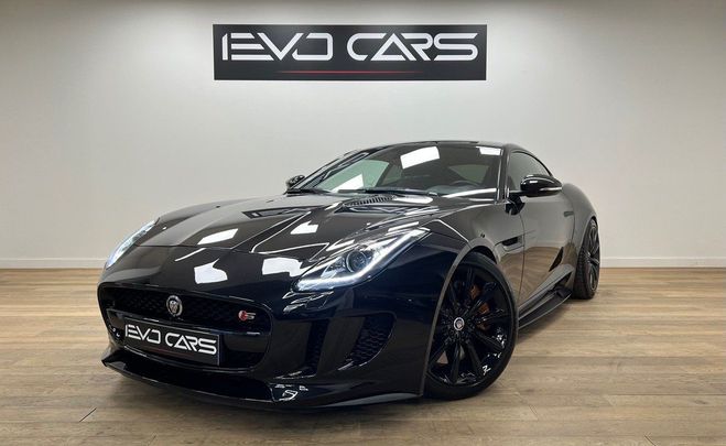Jaguar F-Type S Coup 3.0 V6 380ch BVA8 Siges lectri Noir de 2015