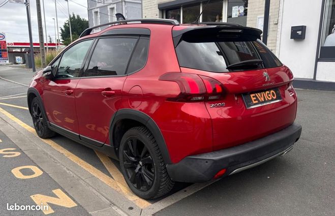 Peugeot 2008 GENERATION-I 1.2 PURETECH 110 GT-LINE EA Rouge de 2017