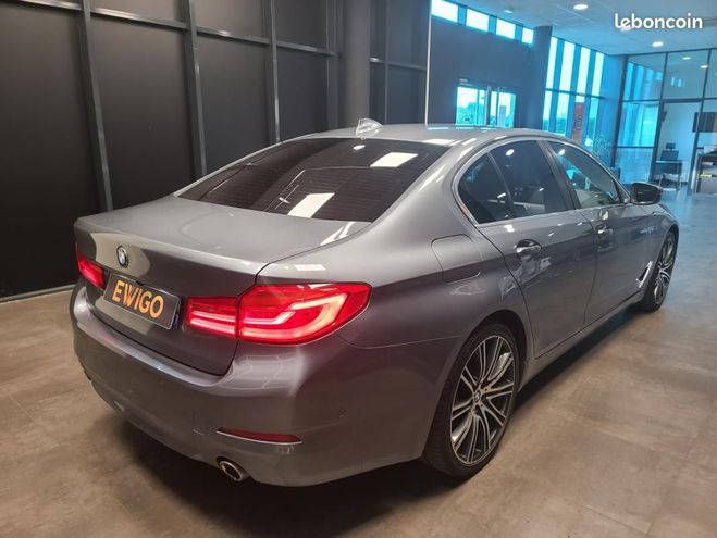 BMW Serie 5 2.0 518dA 150ch BUSINESS DESIGN BVA Gris de 2018