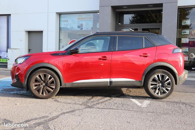 Peugeot 2008 1.5 BLUEHDI 130 GT PACK EAT BVA Rouge de 2022