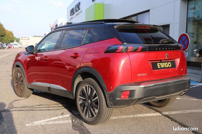 Peugeot 2008 1.5 BLUEHDI 130 GT PACK EAT BVA Rouge de 2022