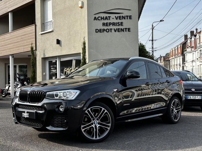 BMW X4 xDrive 30d - BVA Sport F26 M Noir mtallis de 2015