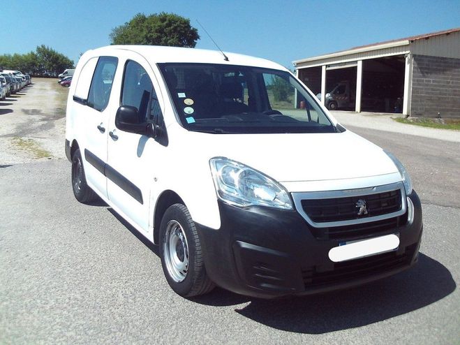 Peugeot Partner 1.6 BLUEHDI 100CH L2 LONG PRO UTILITAIRE Blanc Banquis de 2017