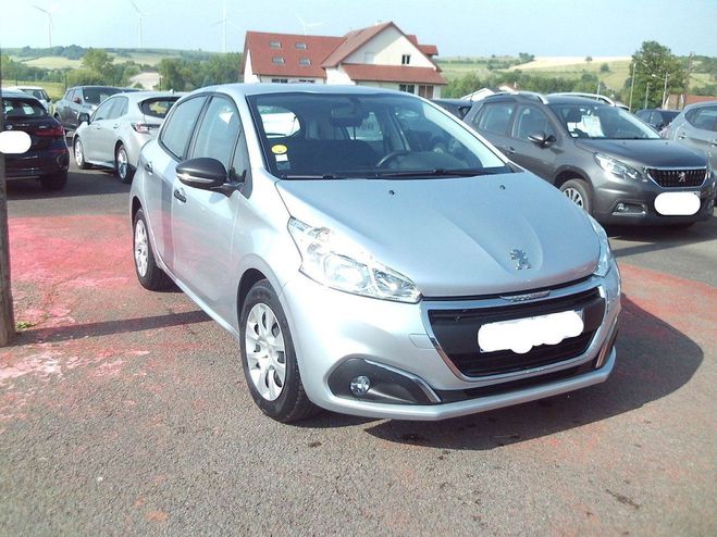 Peugeot 208 AFFAIRE 1.6 BLUEHDI 100CH PREMIUM 5 PORT Gris Clair Aluminium de 2017