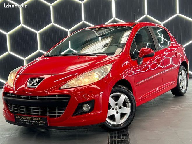 Peugeot 207 1.6 HDi 112 ch Premium Rouge de 2011