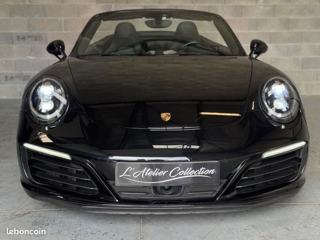 Porsche 911 Carrera S Cabriolet PDK type 991 phase 2 Noir de 2016