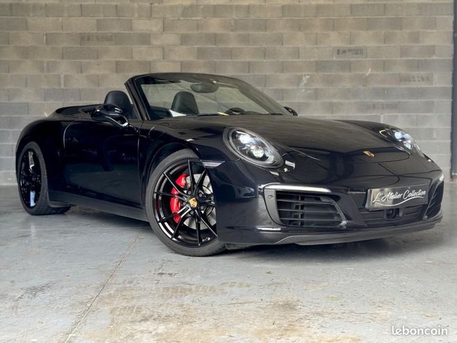Porsche 911 Carrera S Cabriolet PDK type 991 phase 2 Noir de 2016