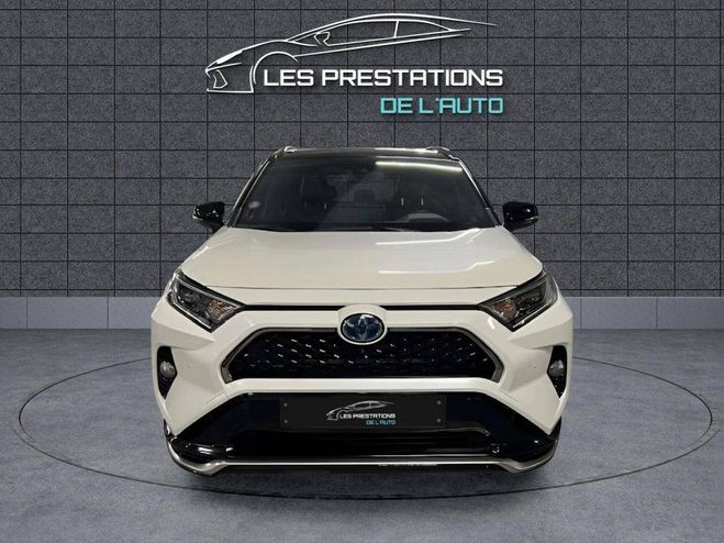 Toyota RAV 4 V Hybride Recharg 306ch Collection AWD BLANC de 2021