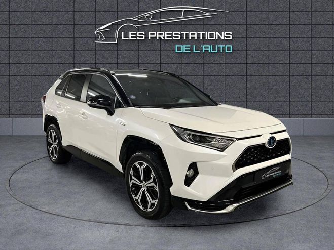Toyota RAV 4 V Hybride Recharg 306ch Collection AWD BLANC de 2021