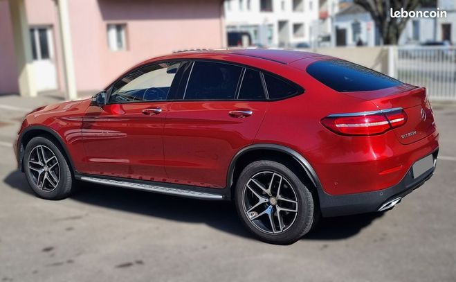 Mercedes GLC Coup classe 250 d 204 cv 4matic amg fas Rouge de 2017