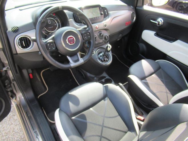 Fiat 500 1.2 8V 69CH S DUALOGIC Grigio Record de 2017