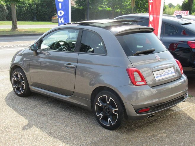 Fiat 500 1.2 8V 69CH S DUALOGIC Grigio Record de 2017