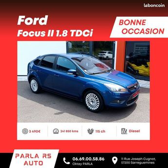  Voir détails -Ford Focus II Hatchback Phase 2 1.8 TDCi 115ch à Sarreguemines (57)