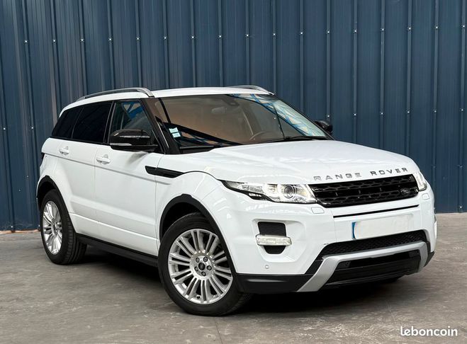 Land rover Range Rover Evoque 2.0 150 ch HSE Dynamique Garantie 12 moi Blanc de 2013