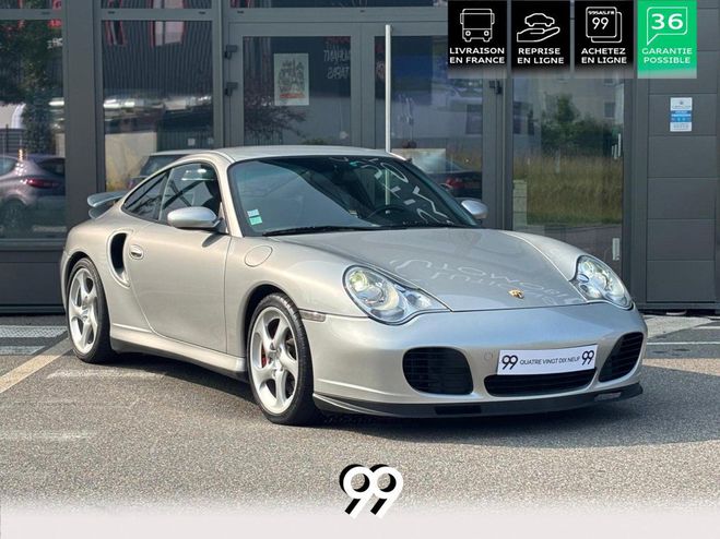 Porsche 911 TYPE 996 Turbo 3.6i- 420 COUPE GRIS CLAIR de 2001