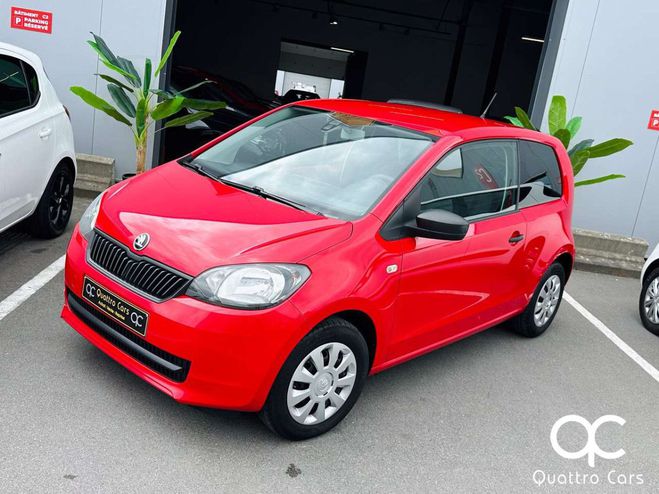 Skoda Citigo 1.0i Boite auto Clim Radio Garantie 1 an Rouge Mtallis de 