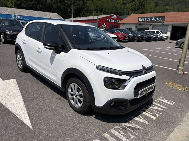 Citroen C3 III 1.5 BlueHDi 100ch S&S Feel AUTO ECOL BLANC de 2022