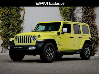  Voir détails -Jeep Wrangler Unlimited 2.0 T 380ch 4xe Overland Comma à Monaco (98)