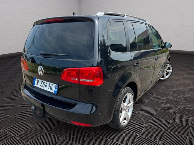 Volkswagen Touran 2.0 TDI 140 CARAT DSG XENONS TOIT GPS Noir de 2012