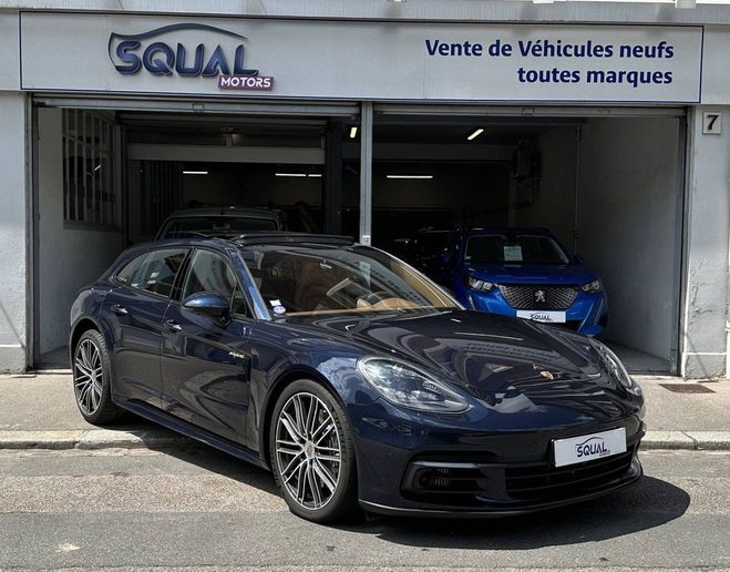 Porsche Panamera II 3.0 V6 462ch 4 E-Hybrid BLEU de 2018