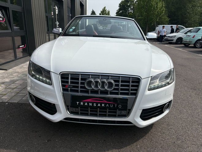 Audi S5 cabriolet v6 3.0 tfsi 333 quattro s tron BLANC de 2009