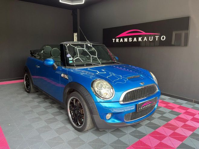 Mini Cooper S 1.6L 184CH FRANCAISE/ MODE SPORT / CAP Bleu de 2010