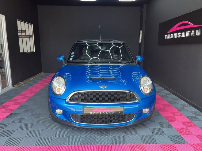 Mini Cooper S 1.6L 184CH FRANCAISE/ MODE SPORT / CAP Bleu de 2010