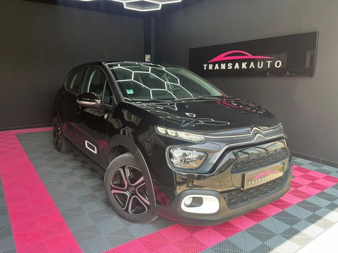 Citroen C3 PureTech 83 SS BVM5 C-Series 1ERE MAIN / Noir de 2023