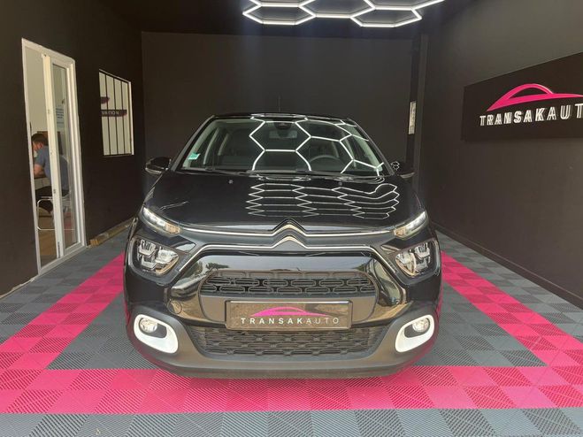 Citroen C3 PureTech 83 SS BVM5 C-Series 1ERE MAIN / Noir de 2023