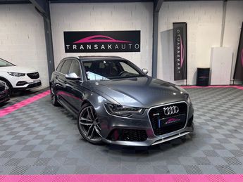  Voir détails -Audi RS6 AVANT V8 4.0 TFSI 560 Quattro Tiptronic  à  La Chapelle-des-Fougeretz (35)
