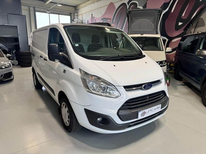 Ford Transit CUSTOM 2.0 TDCi 130 FOURGON 270 L1H1 Tre Blanc Glacier de 2017